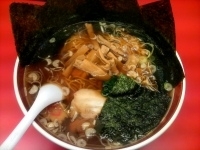 「のり中華そば大盛（780円）」@中華ソバ ハマダヤ 50号バイパス店の写真