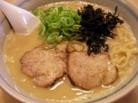 「こってりラーメン（大盛り）」@ラーメン みなとやの写真