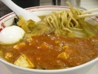 「蒙古タンメン 玉子（スライス）」@蒙古タンメン 中本 本店の写真