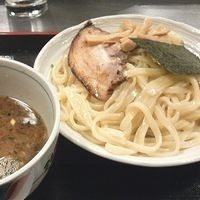 「濃厚つけ麺（平打ち太麺） ￥700」@美味食間 くわ田の写真