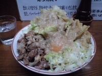 「油ラーメン（トッピング全部）（800円）」@ラーメン大 西荻店の写真