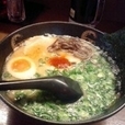 自分仕立てラーメン（キクラゲ、青ネギ、玉子、海苔）」