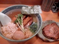 「とりそば（塩）￥850 チャーシュー1枚￥150」@らーめん いまるやの写真