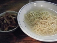 「竹の子つけそば（熱盛り）」@丸長 荻窪本店の写真