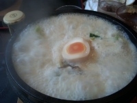 「とんこつらーめん」@石焼らーめん 火山 上尾うんどう公園店の写真