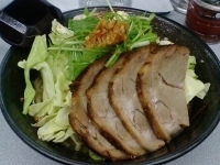 「キャべふじ麺￥800+チャーシュー三枚増し￥0（今日の得々クーポ」@麺屋 にし田の写真