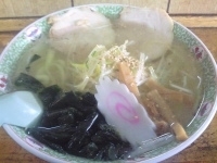 「塩ネギラーメン」@手打ちラーメン 丸富の写真