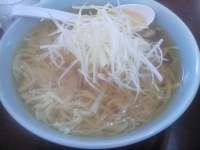 「ネギラーメン」@手打ラーメン 俵屋 小山店の写真