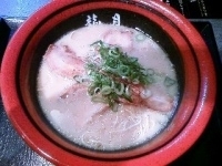 「豚骨しょうゆ金そば」@龍月 尾張旭店の写真