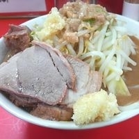「豚らーめん ニンニクアブラ ￥850」@らーめん 武丸の写真