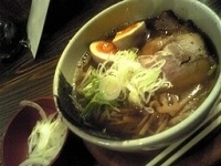 「上醤油950円」@秋刀魚中華そば 生粋の写真