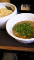 「浸け豚玉つけ麺（大盛400g）」@俺の空の写真