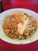 「特製まぜそば（全マシ、脂だけチョイ）」@ジャンクガレッジ 東大宮店の写真