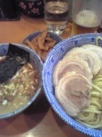 「つけチャーシュー（大盛・あつもり）+メンマ」@中華蕎麦 とみ田の写真