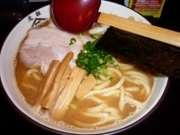 「中華そば大盛り（クーポン券使用のため大盛りは無料） 750円」@博多元助の写真