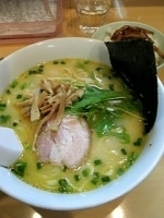 「塩太魂+本日のごはん」@魂麺の写真