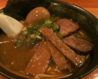 「味玉チャーシュー麺（麺カタメ） ￥1100」@瞠 池袋店の写真