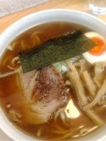 「焦がし醤油（夜限定）」@つけそば丸永 本店の写真