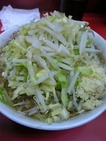 「小ラーメン（ヤサイニンニク）」@ラーメン二郎 小岩店の写真