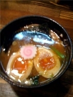 「特製つけ麺（あつもり）」@麺座でんの写真