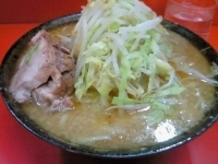 「味噌ラーメン（750円）」@ラーメン二郎 松戸駅前店の写真