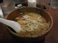 「鶏そば（醤油）」@つけ麺 大臣 宇田川町店の写真
