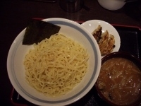 「帯広特製つけ麺大盛+餃子3個」@十勝帯広牧場 帯広亭 伊勢佐木町店の写真