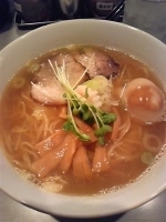 「中華そば（大）+味玉 800円+100円」@つけめん102 大宮店の写真