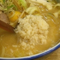 「ジャン雑炊ラーメン￥1050」@らぁめんはうす ジャンの写真