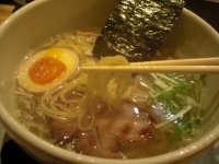 「塩らーめん650円」@麺や平蔵（HEY-ZO）の写真