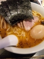 「盛り合わせじゅーしーめん大盛 940円+40円=980円」@麺者 服部の写真