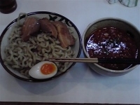 「辛々づけ麺ゆづ風味￥730（中盛300g）￥50」@勝新亀ふじの写真