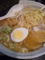「（濃厚）味噌ラーメン（大盛 240g:無料）500円」@さいたま屋 神田駅前店の写真