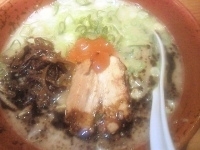 「黒風+替玉」@麺工房 風の杜の写真