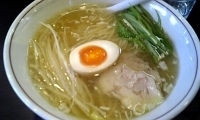 「塩ラーメン」@超純水採麺 天国屋の写真