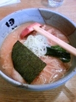 「東京豚骨醤油ラーメン」@麺処 田ぶし 横浜店の写真