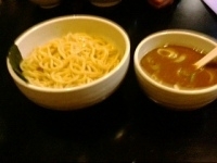 「つけ麺2号（極太麺）大盛り￥900」@麺堂 稲葉の写真