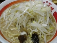 「らーめん（クーポン大盛り、+ヤサイ・タマネギ・ニンニクマシ）73」@ら〜めん ぽっぽっ屋 本店の写真