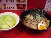 「油そば+キャベツ」@おーくら家 本店の写真