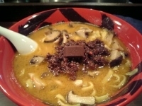 「味噌ガーナ（期間限定メニュー）」@麺屋武蔵 武骨の写真