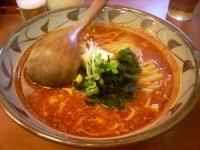 「爆発らーめん（細麺） + バター」@味噌一 常盤台店の写真