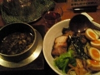 「濃口つけ麺（1,000円）・大盛り（150円）・煮たまご（クーポ」@本八幡だんちょうてーの写真