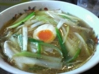 「ねぎラーメン700円+大盛り50円=750円」@ラーメン寺子屋 麺倶楽部の写真