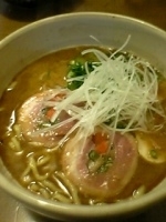 「【限定】あん肝味噌ラーメン（￥900）」@むろやの写真