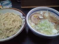 「とんづけ中盛り塩あつもり730円」@大勝軒 本庄店の写真