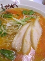 「とんこつ塩ピリ辛らーめん」@北海ラーメン 札幌本店の写真