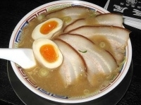 「こく煮干しチャーシュー麺 1,001円」@長尾中華そば 青森物産展の写真