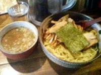 「つけ麺 +メンマ」@つけ麺 椿の写真