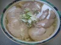 「チャーシューメン ハーフ&ハーフ￥682」@佐野らーめん 麺龍の写真