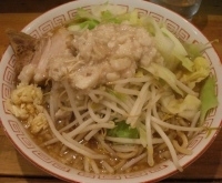 「らーめん（ニンニク、アブラ）」@大二郎の写真